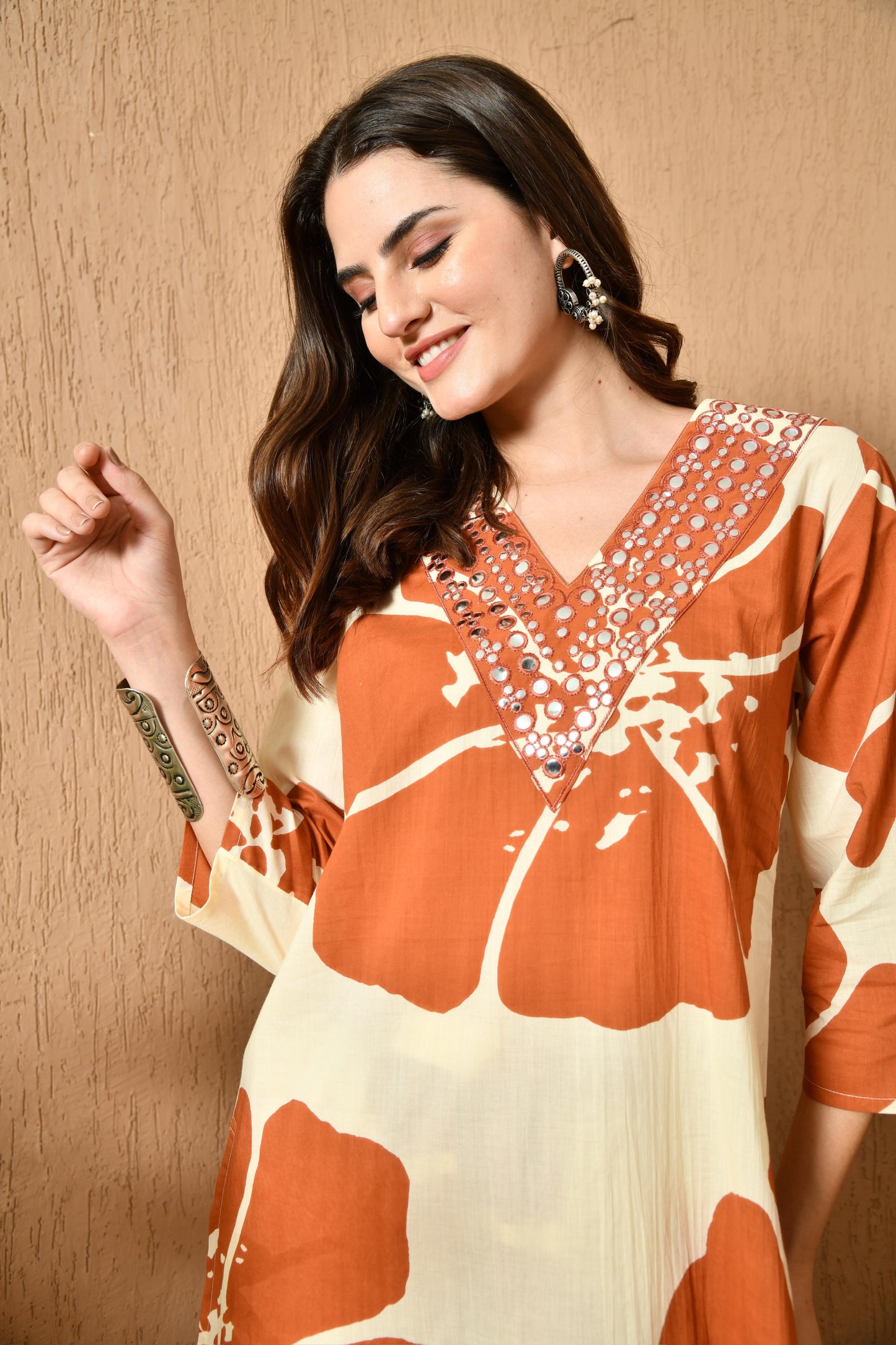 Cotton cords-orange