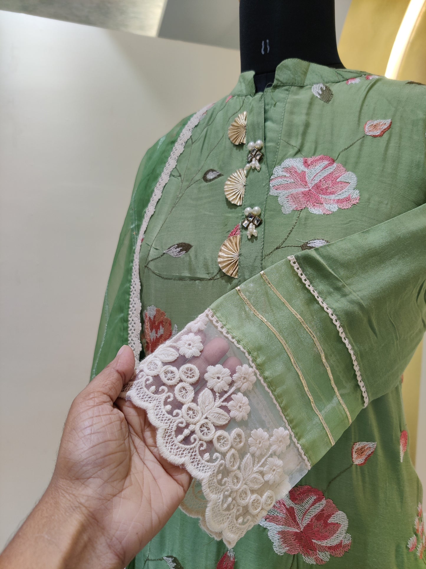 Muslin kurta set
