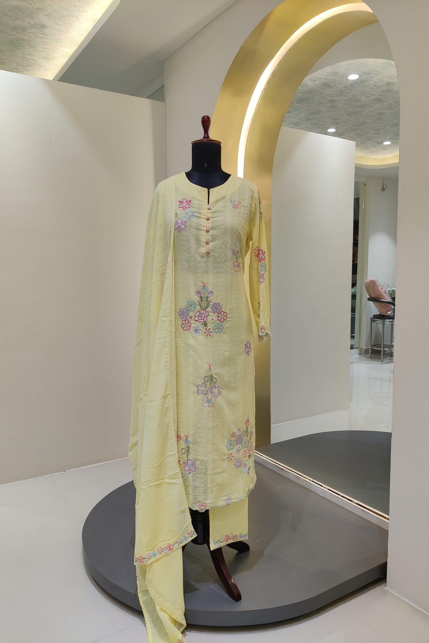 Mul cotton kurta set