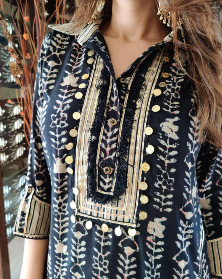 Bohemian cord- set