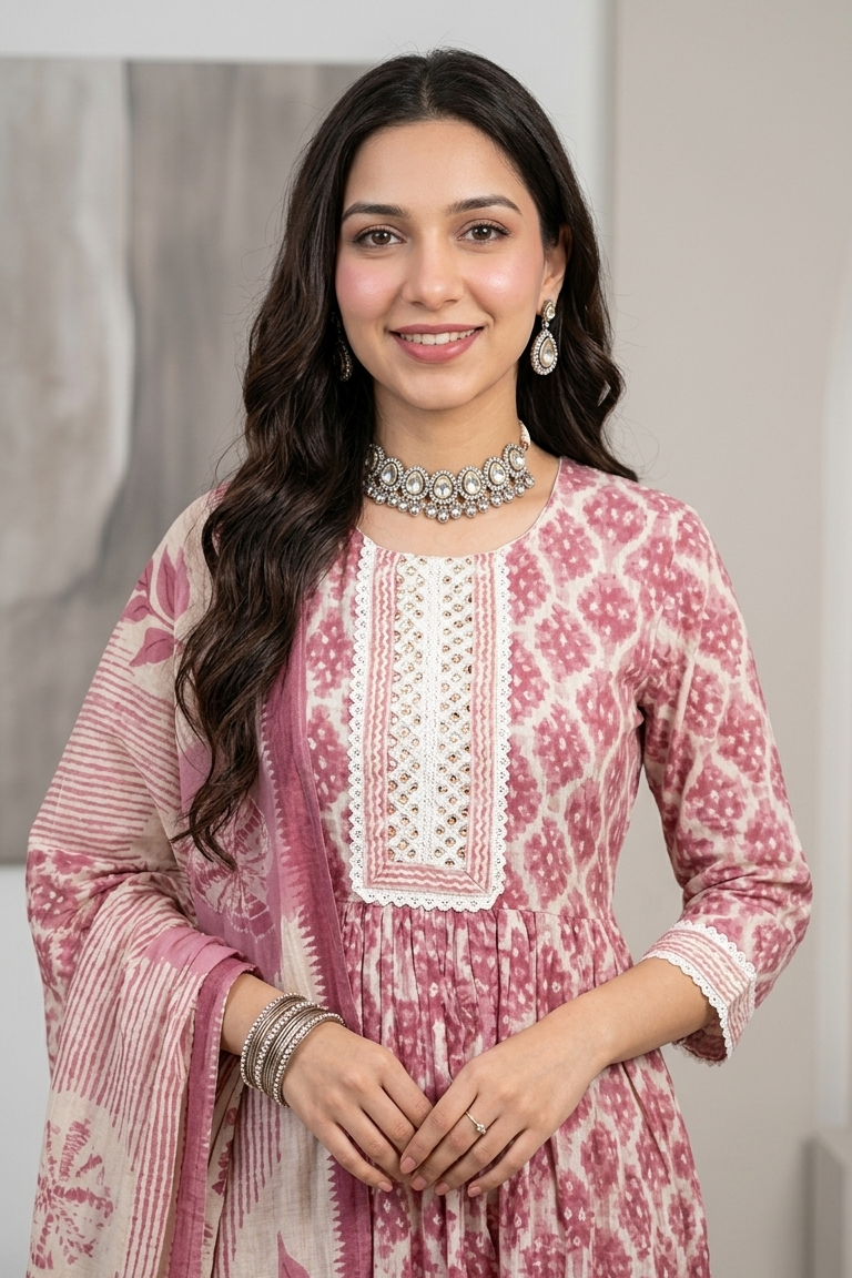 Naira style kurta set