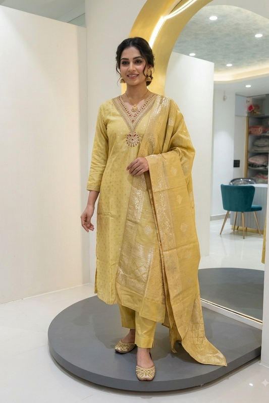 Chandri Silk Set