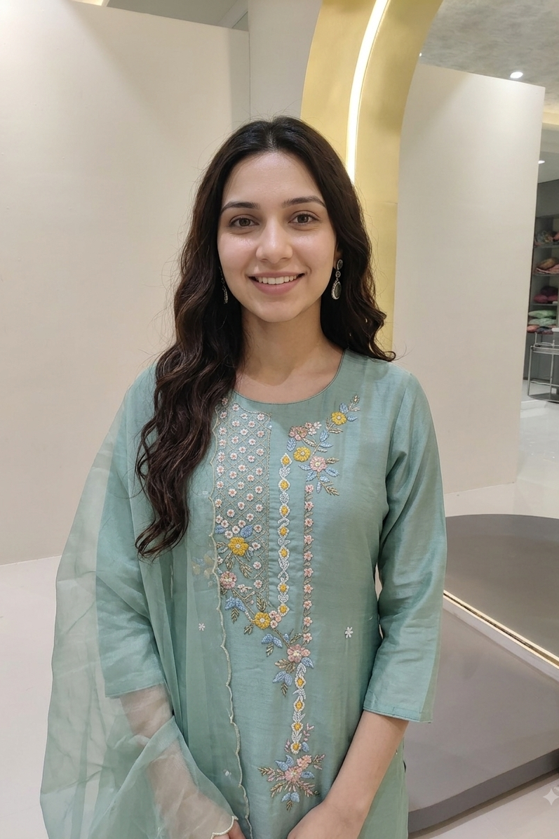 Dola silk kurta set