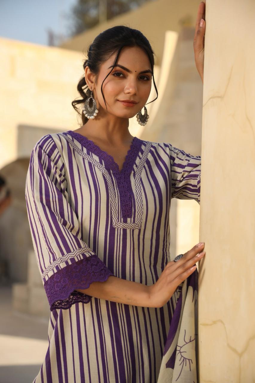 Cotton kurta set