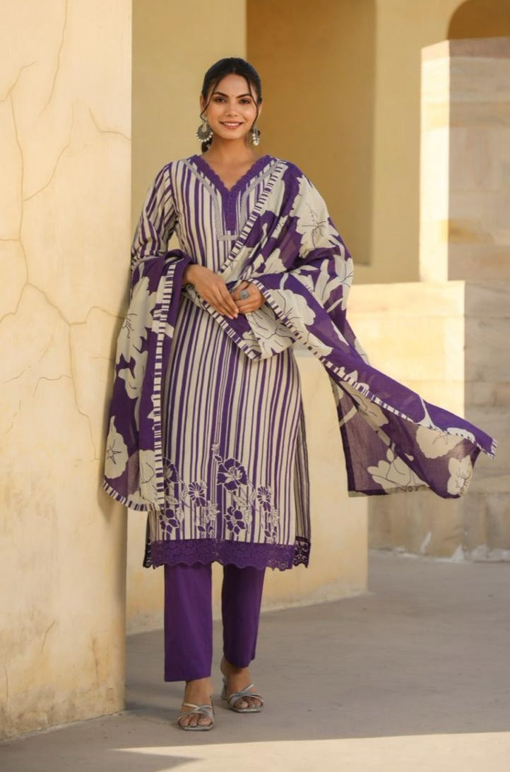 Cotton kurta set