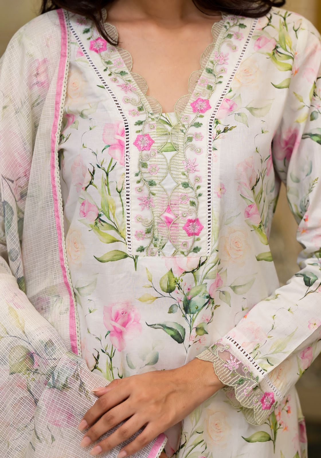 Digital printed suit