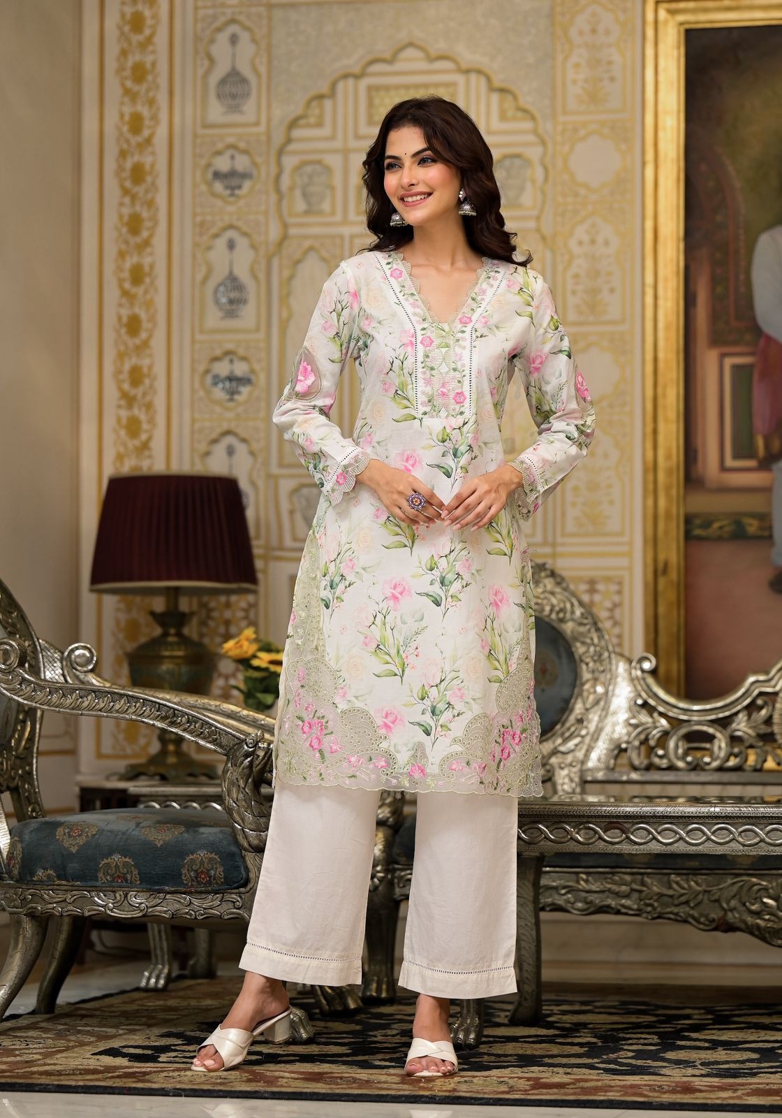 Digital printed suit