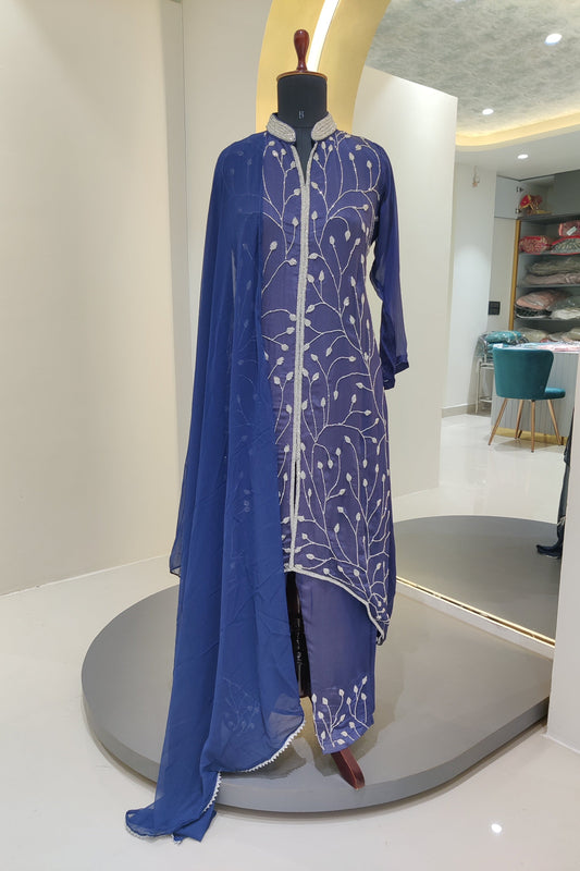 Pure chinnon   Suit