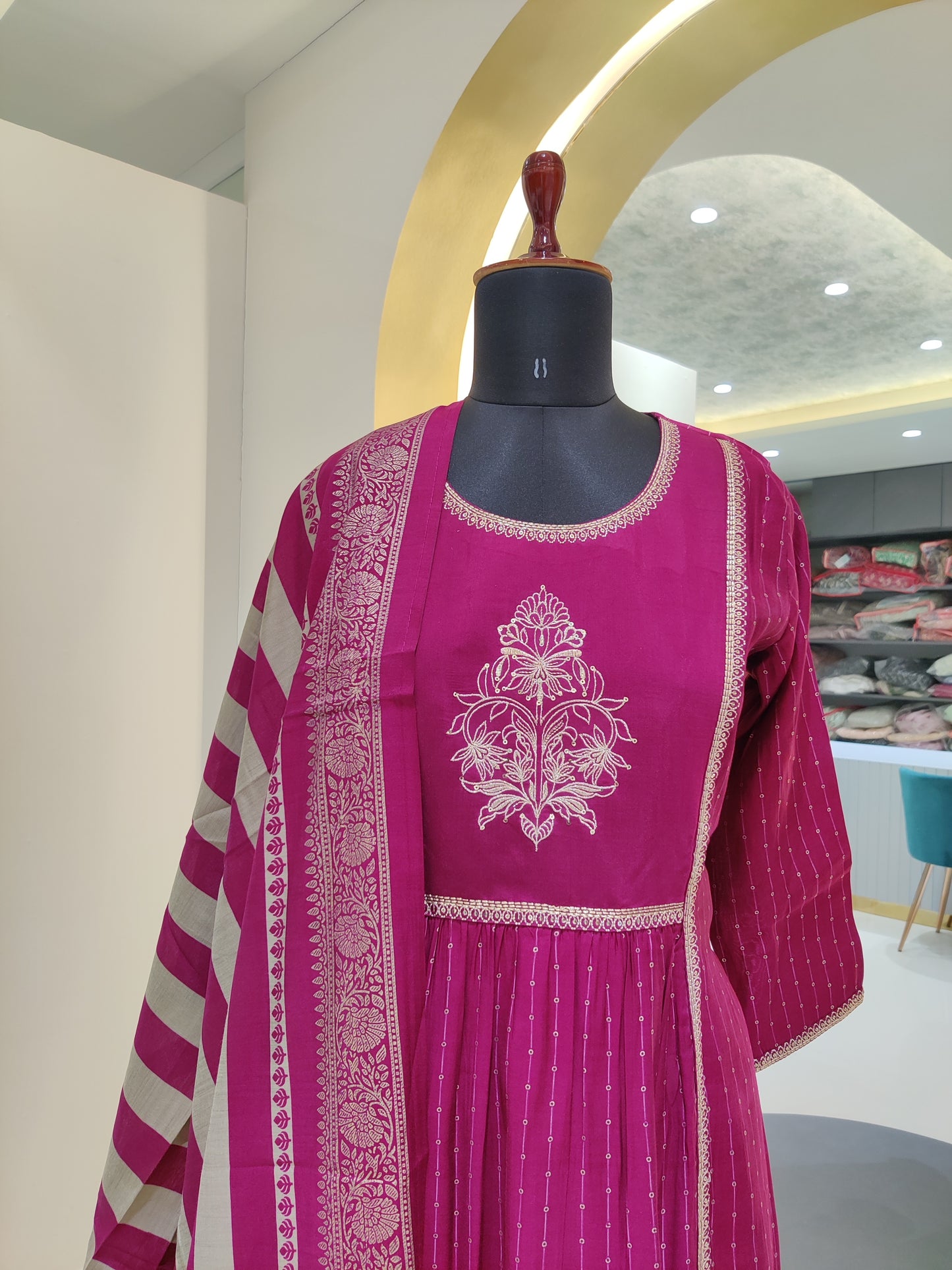 Modal muslin kurta set