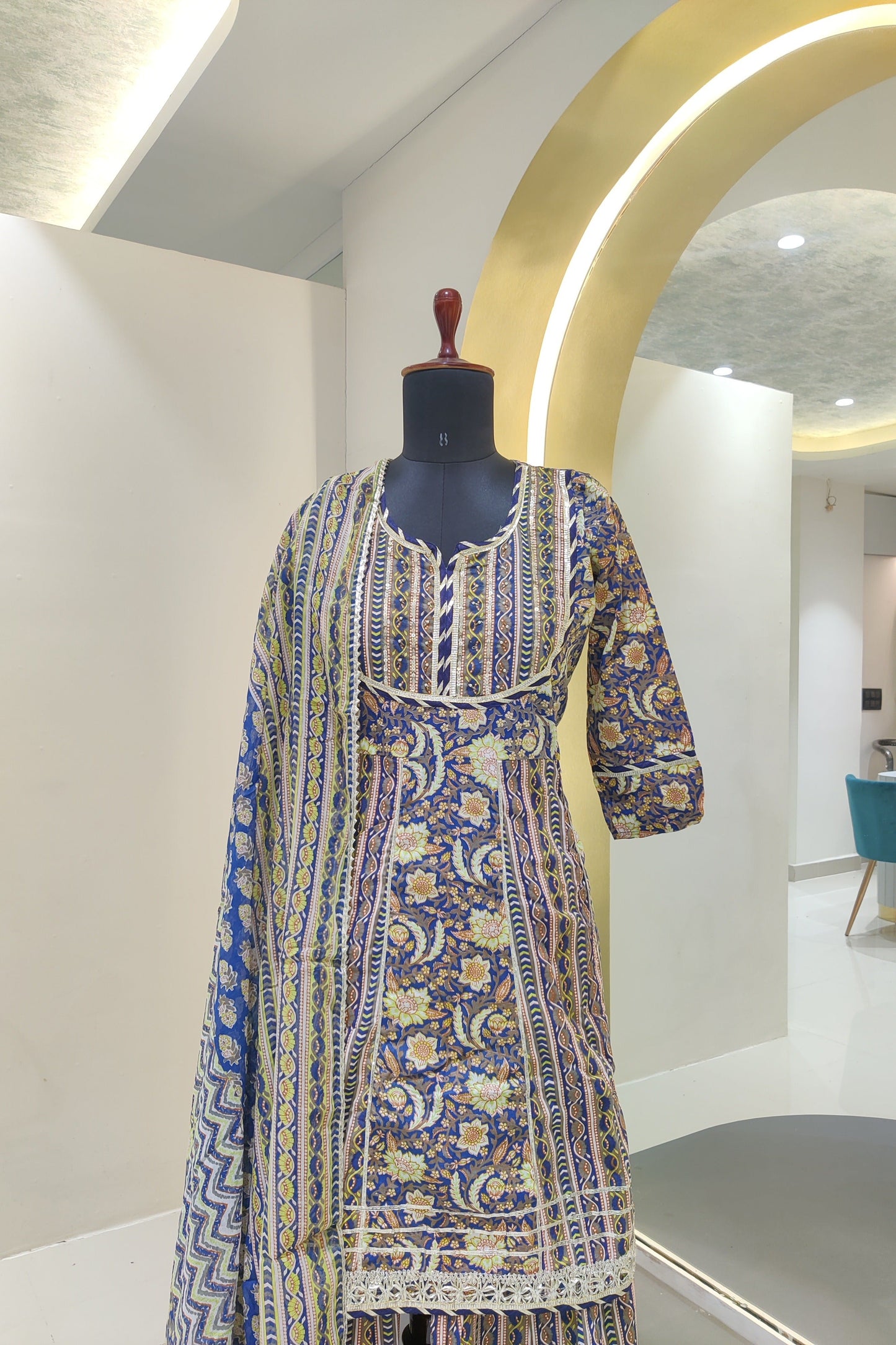 Jaipuri Cotton Sharara Set