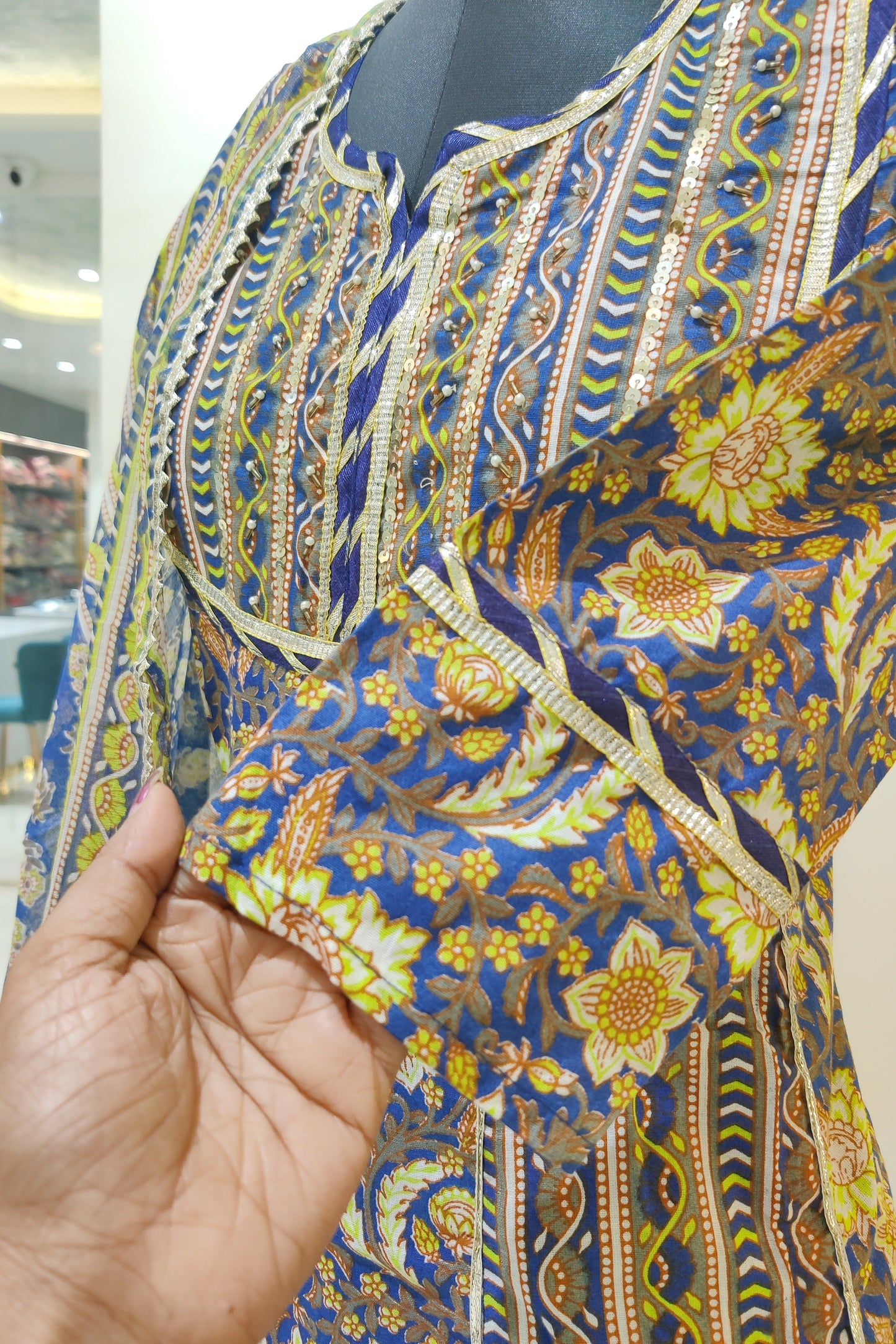 Jaipuri Cotton Sharara Set