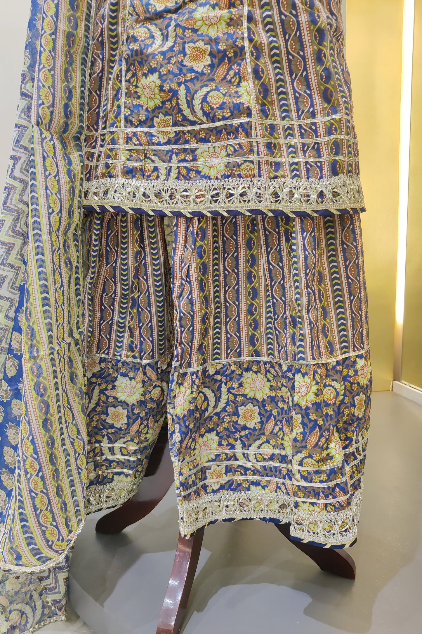 Jaipuri Cotton Sharara Set
