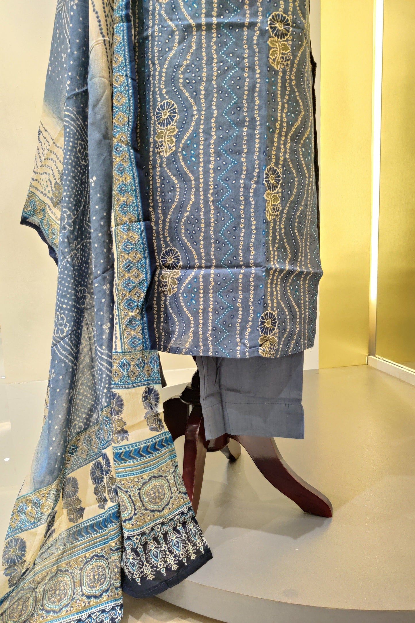 Bandhini Print Kurta Set
