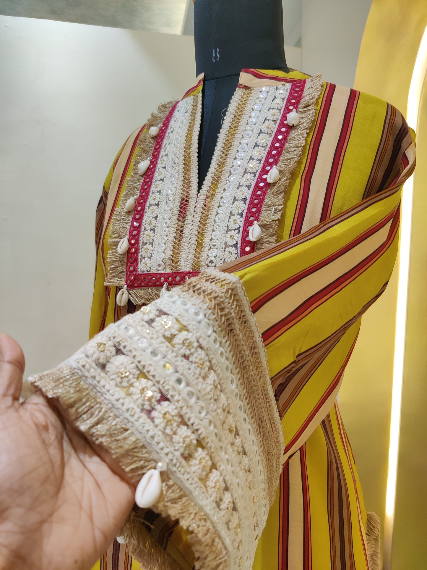 Bohemian cordset